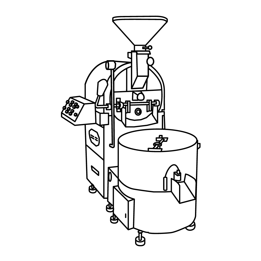 Ícono de calidad en taza